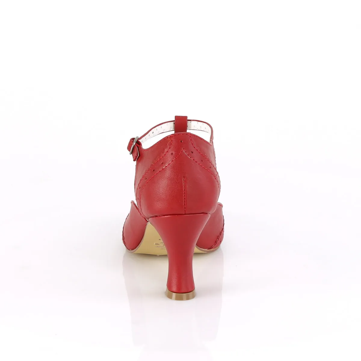 1920's Flapper Heels Red