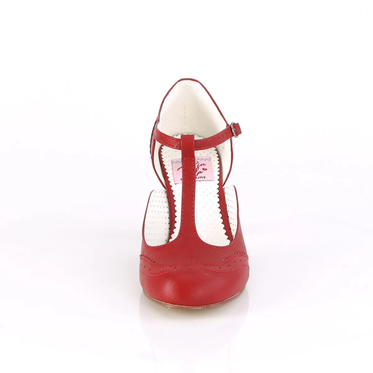 1920's Flapper Heels Red