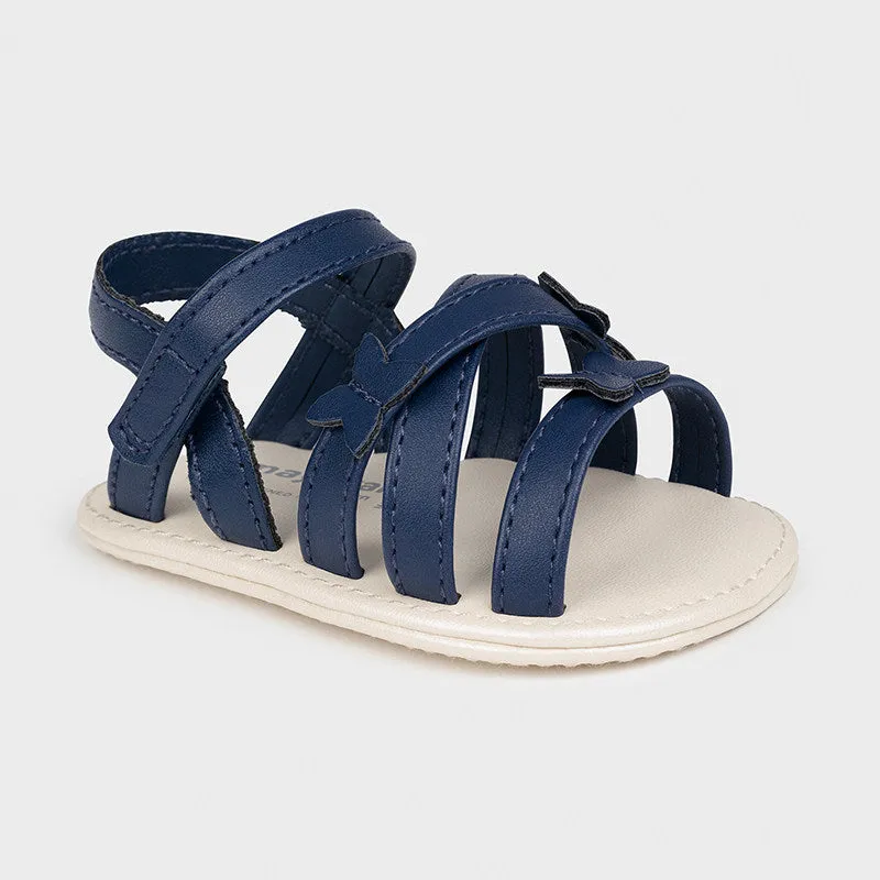 9408 Mayoral Girls Navy Butterfly Sandals