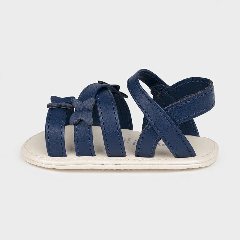 9408 Mayoral Girls Navy Butterfly Sandals