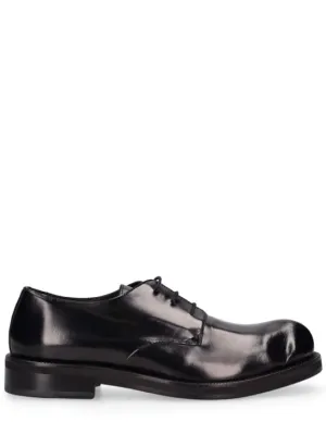 Acne Studios   Berby leather lace up shoes 