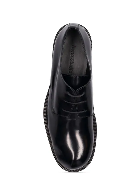 Acne Studios   Berby leather lace up shoes 