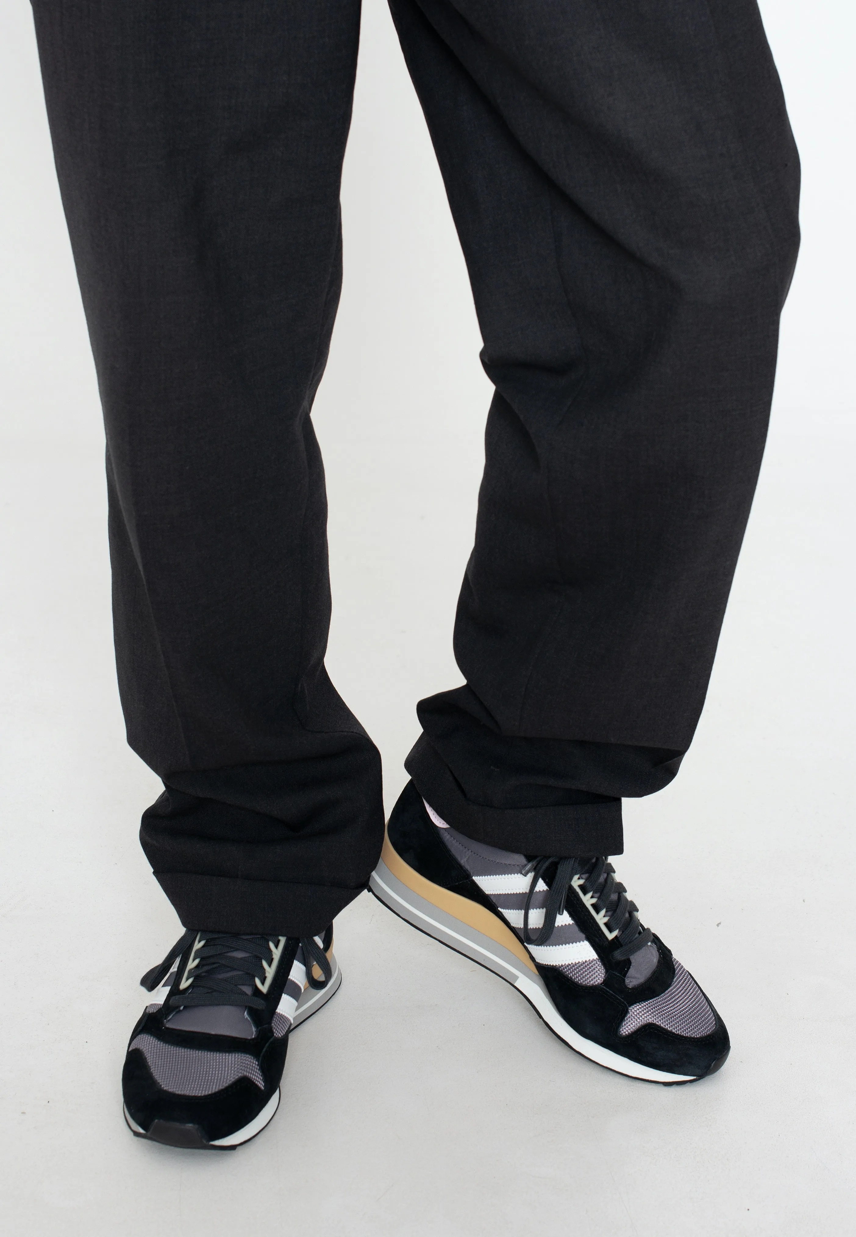 Adidas - ZX 500 Cblack/Cblack/Almpnk - Shoes