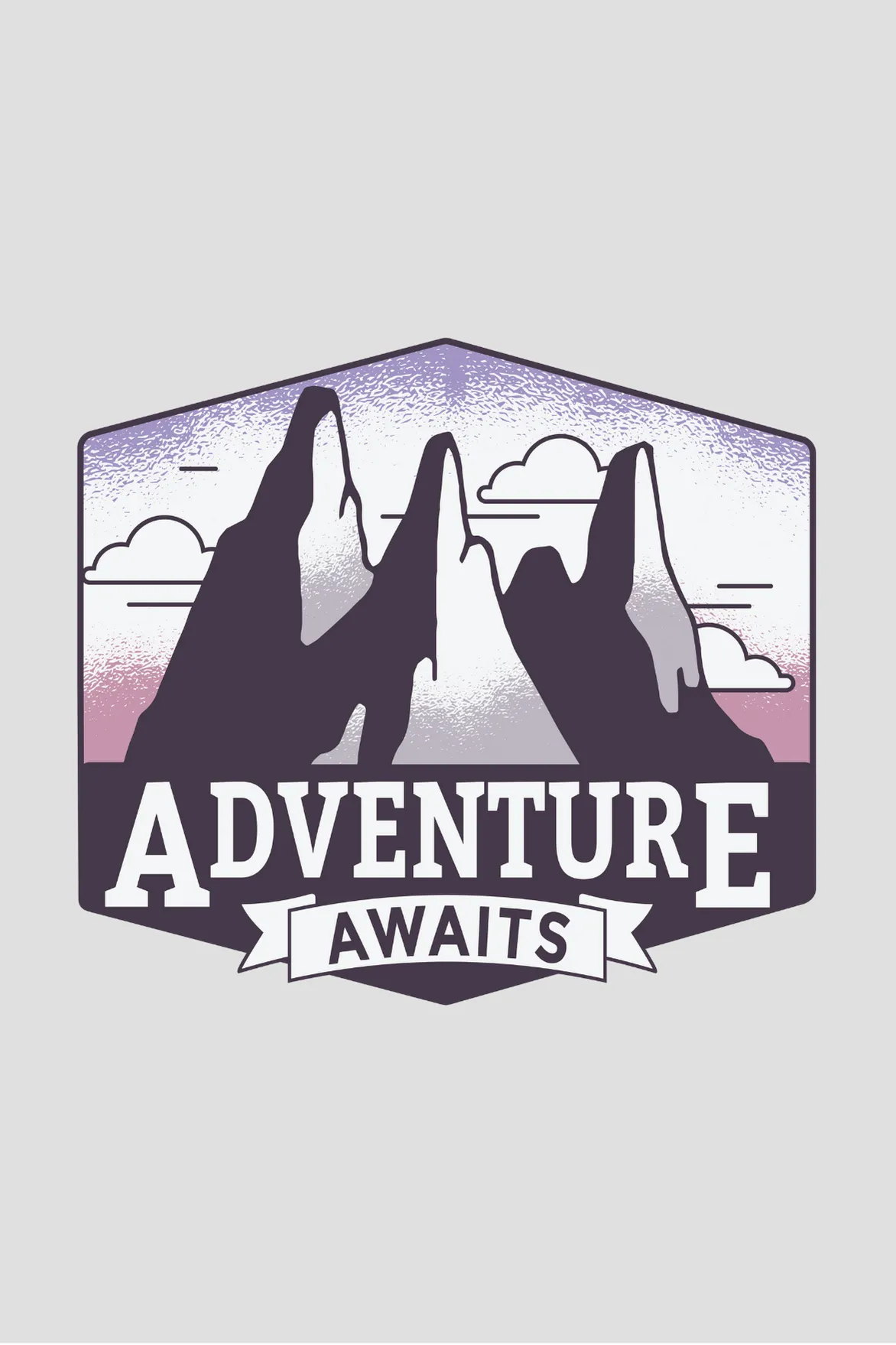 Adventure Awaits Printed Scoop Neck T-shirt for women