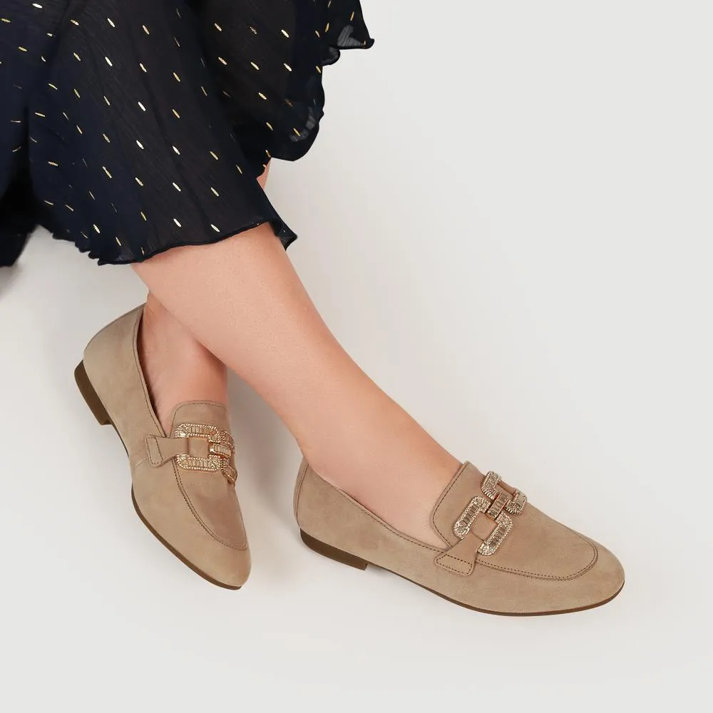 All-Leather Slip-On Moccasins - GAB41500 / 326 976