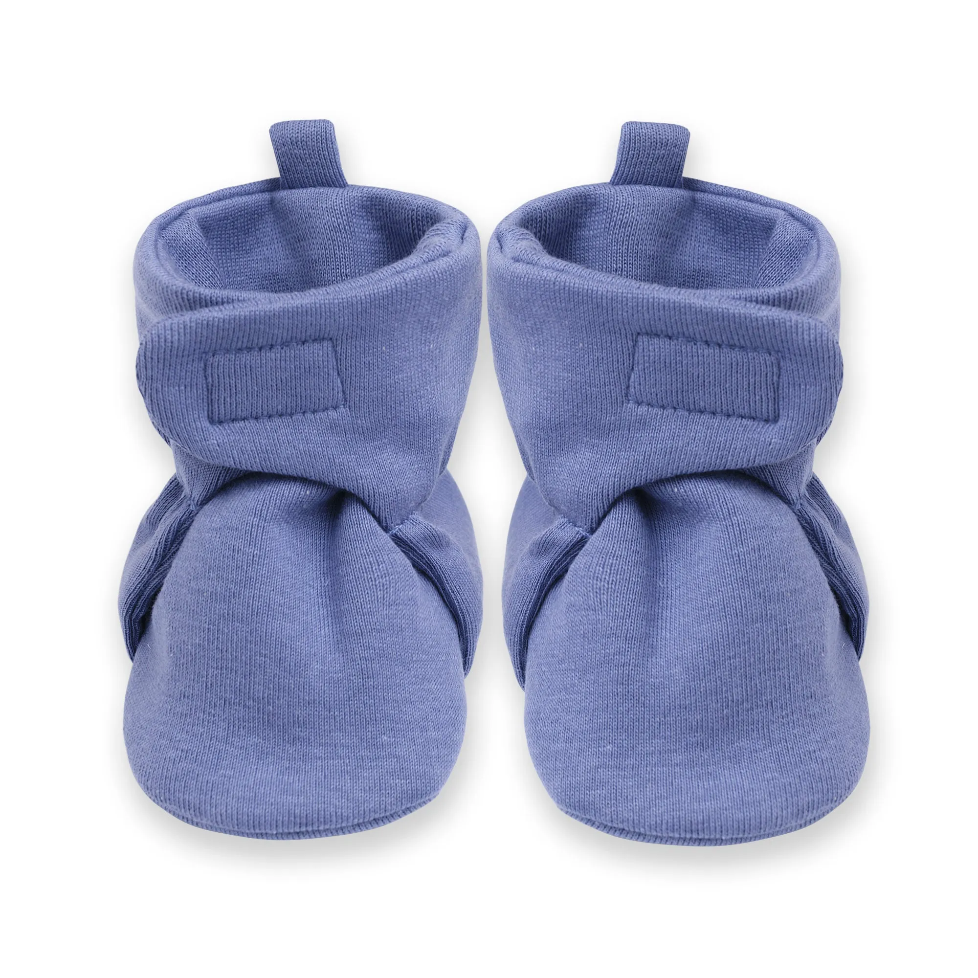 Baby Booties Indigo Blue