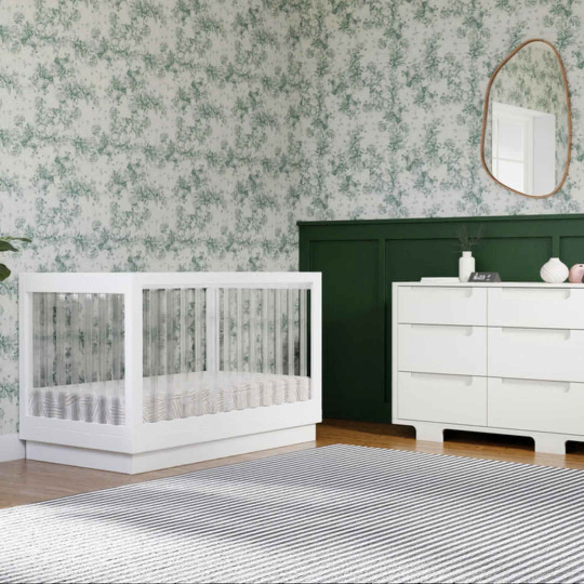 BABYLETTO Harlow 3-in-1 Convertible Crib