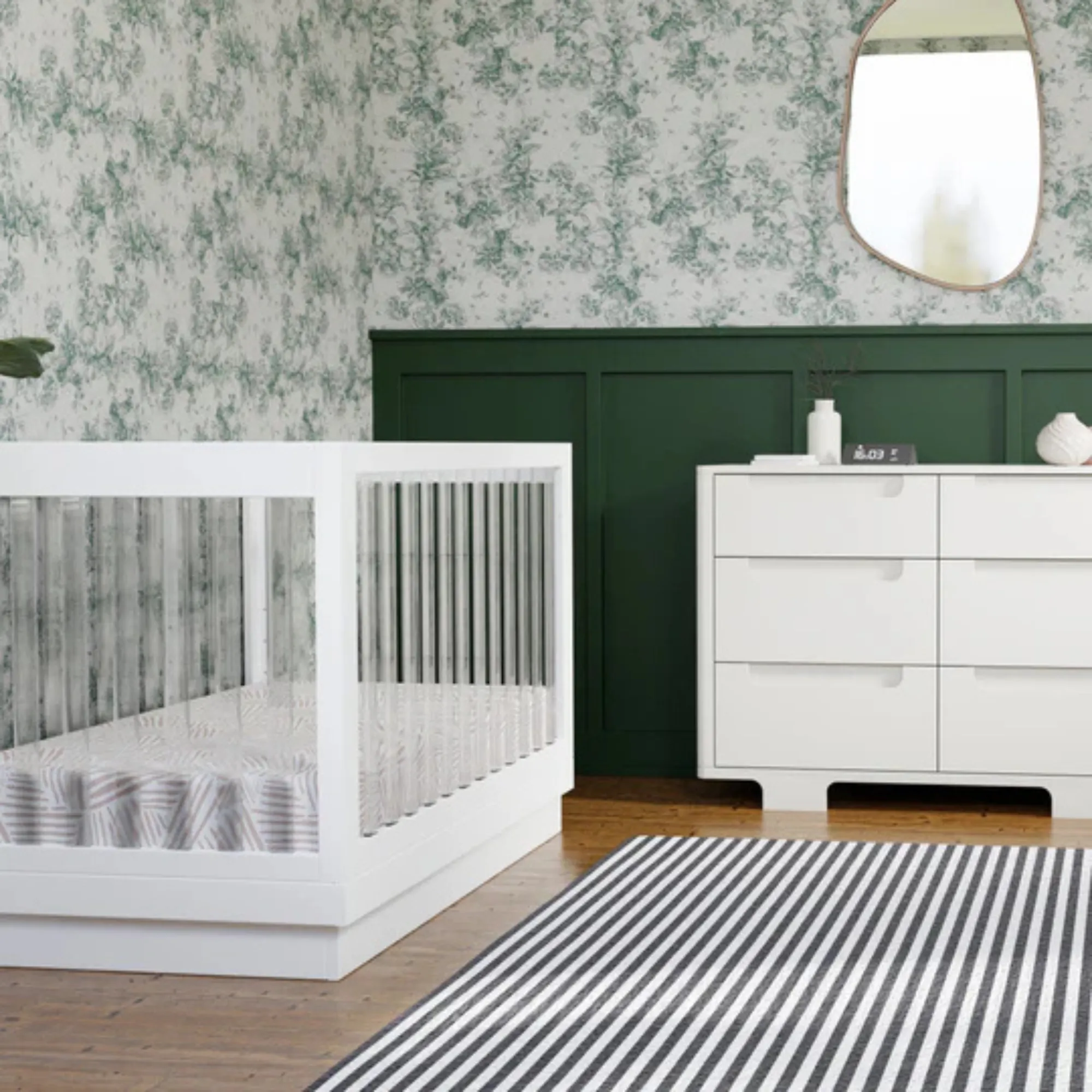 BABYLETTO Harlow 3-in-1 Convertible Crib