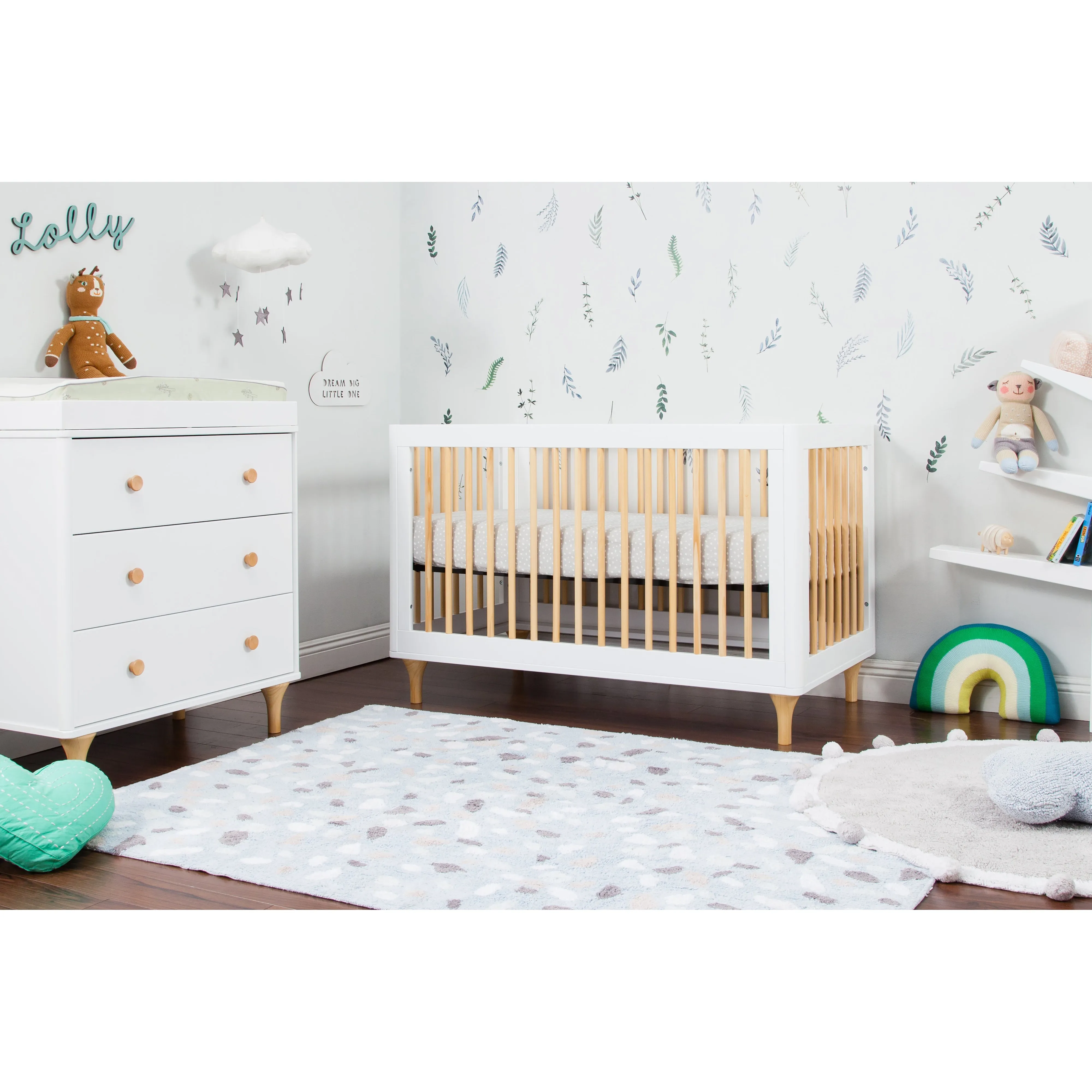 Babyletto Lolly 3-Drawer Changer Dresser with Removable Changing Tray
