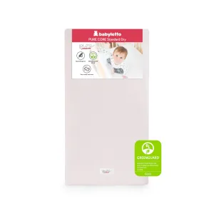 BABYLETTO Pure Core Non-Toxic Crib Mattress with Dry Waterproof Cover