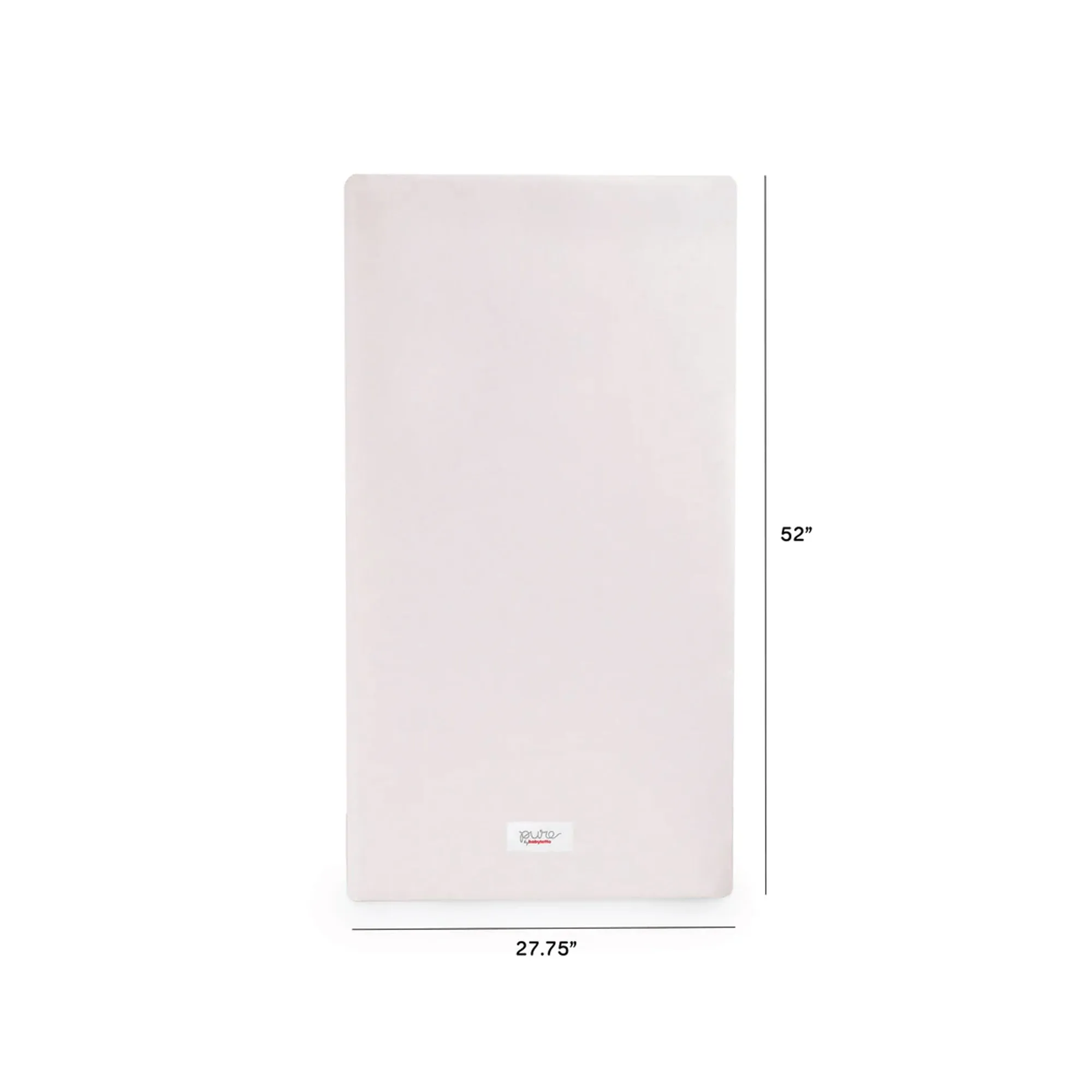 BABYLETTO Pure Core Non-Toxic Crib Mattress with Dry Waterproof Cover