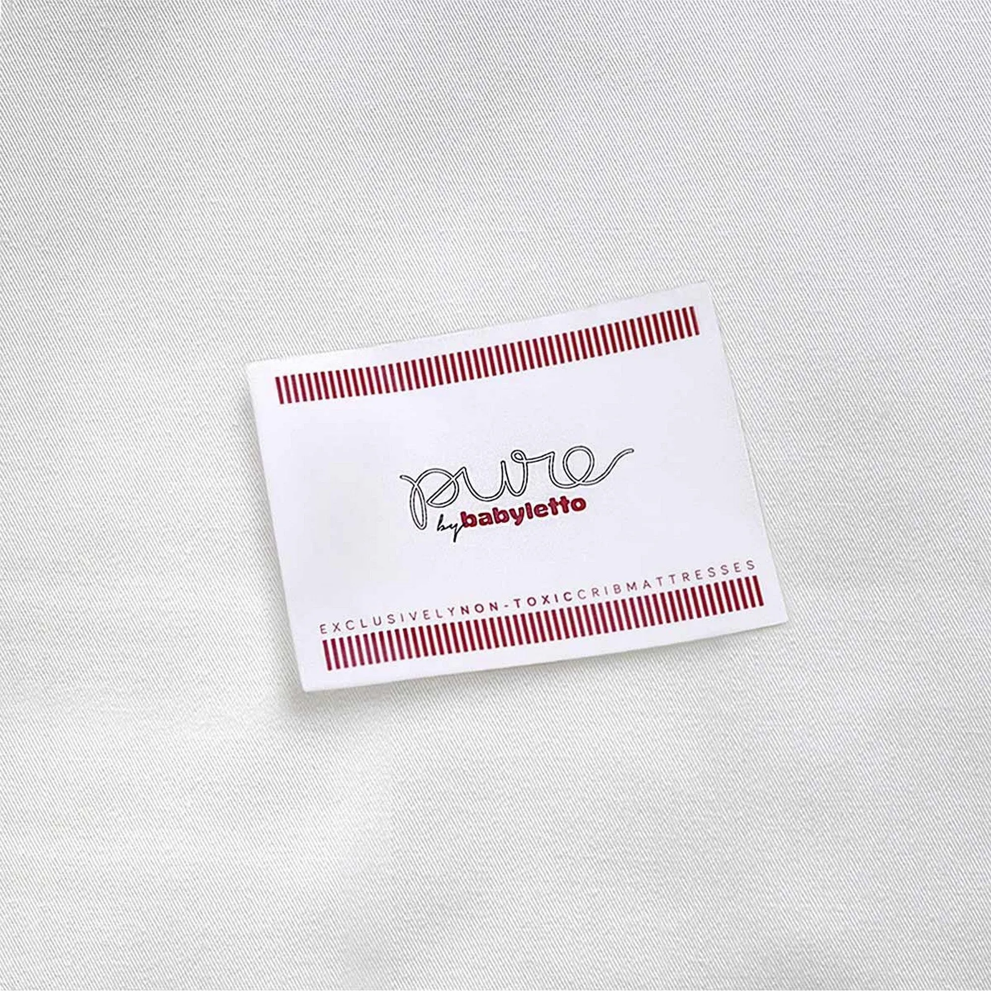 BABYLETTO Pure Core Non-Toxic Crib Mattress with Dry Waterproof Cover