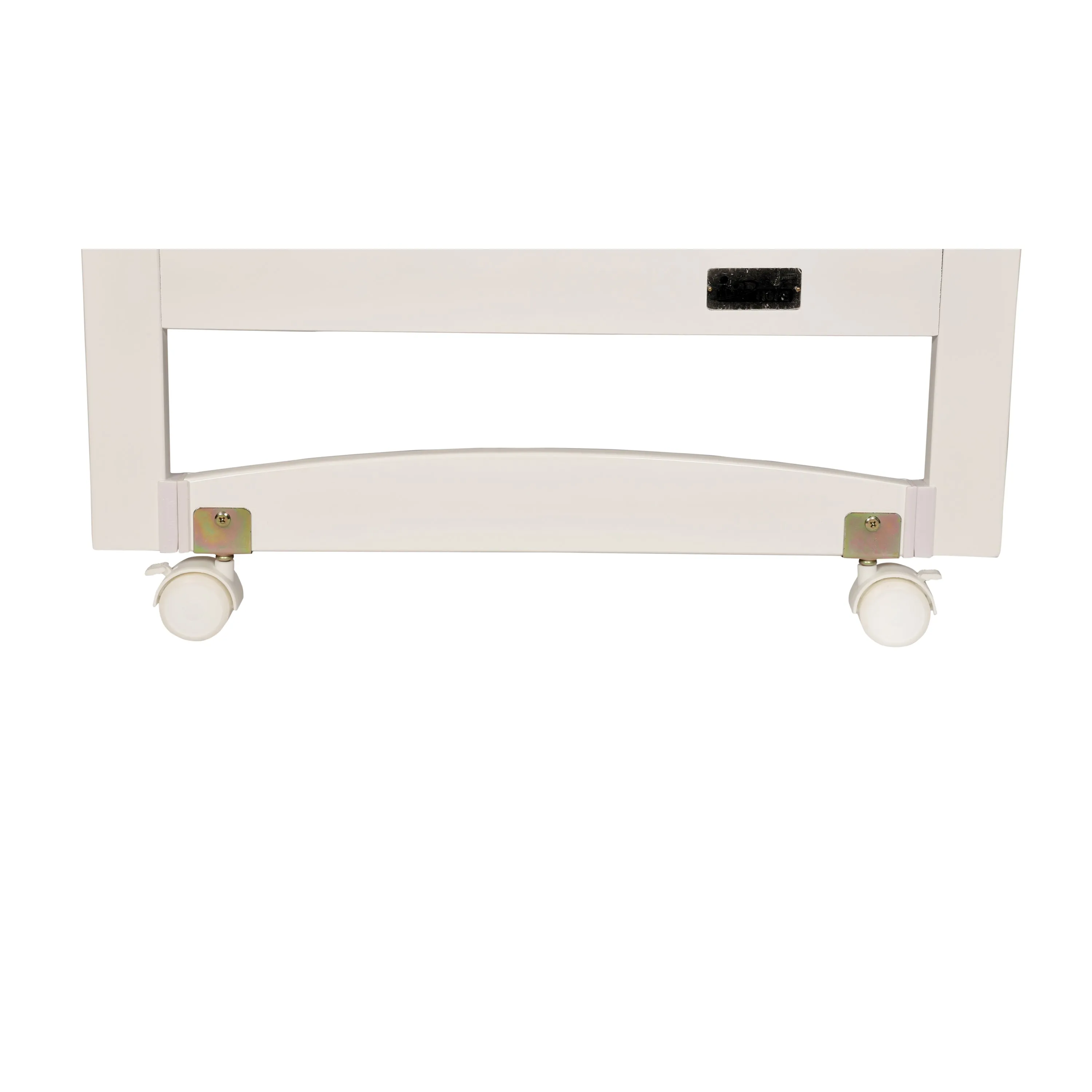 Bella Pine Wood Crib/Cot for Baby's Joy - White
