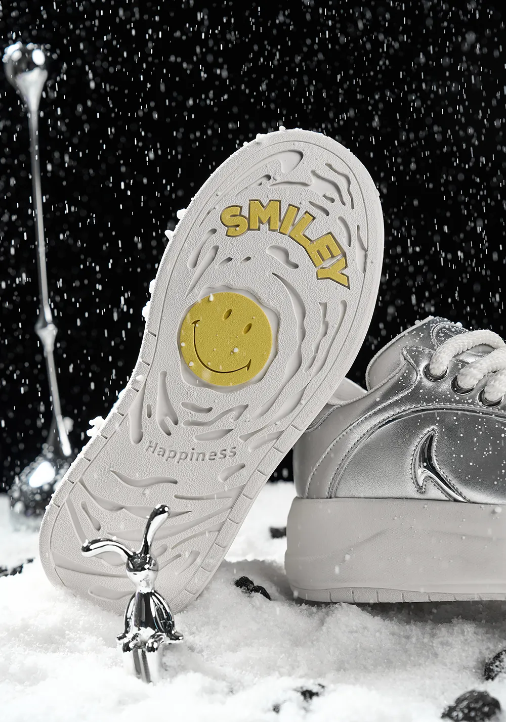 Big Head Shoes Series-Silver
