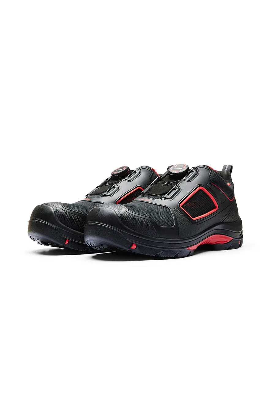 Bl&#xE5;kl&#xE4;der&#x20;Safety&#x20;Shoe&#x20;S1P&#x20;Gecko&#x20;2472&#x20;-&#x20;Black&#x20;Red
