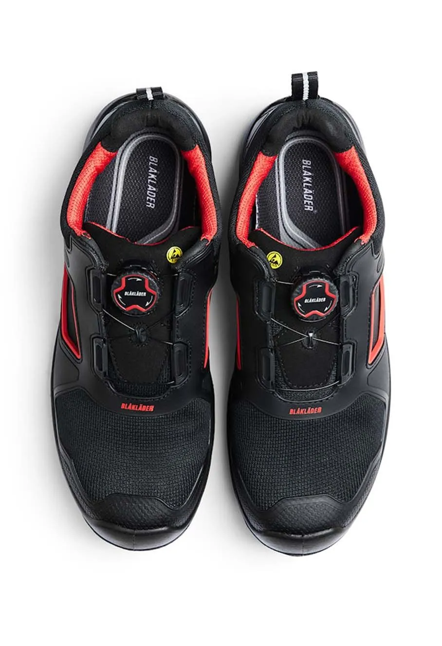 Bl&#xE5;kl&#xE4;der&#x20;Safety&#x20;Shoe&#x20;S1P&#x20;Gecko&#x20;2472&#x20;-&#x20;Black&#x20;Red