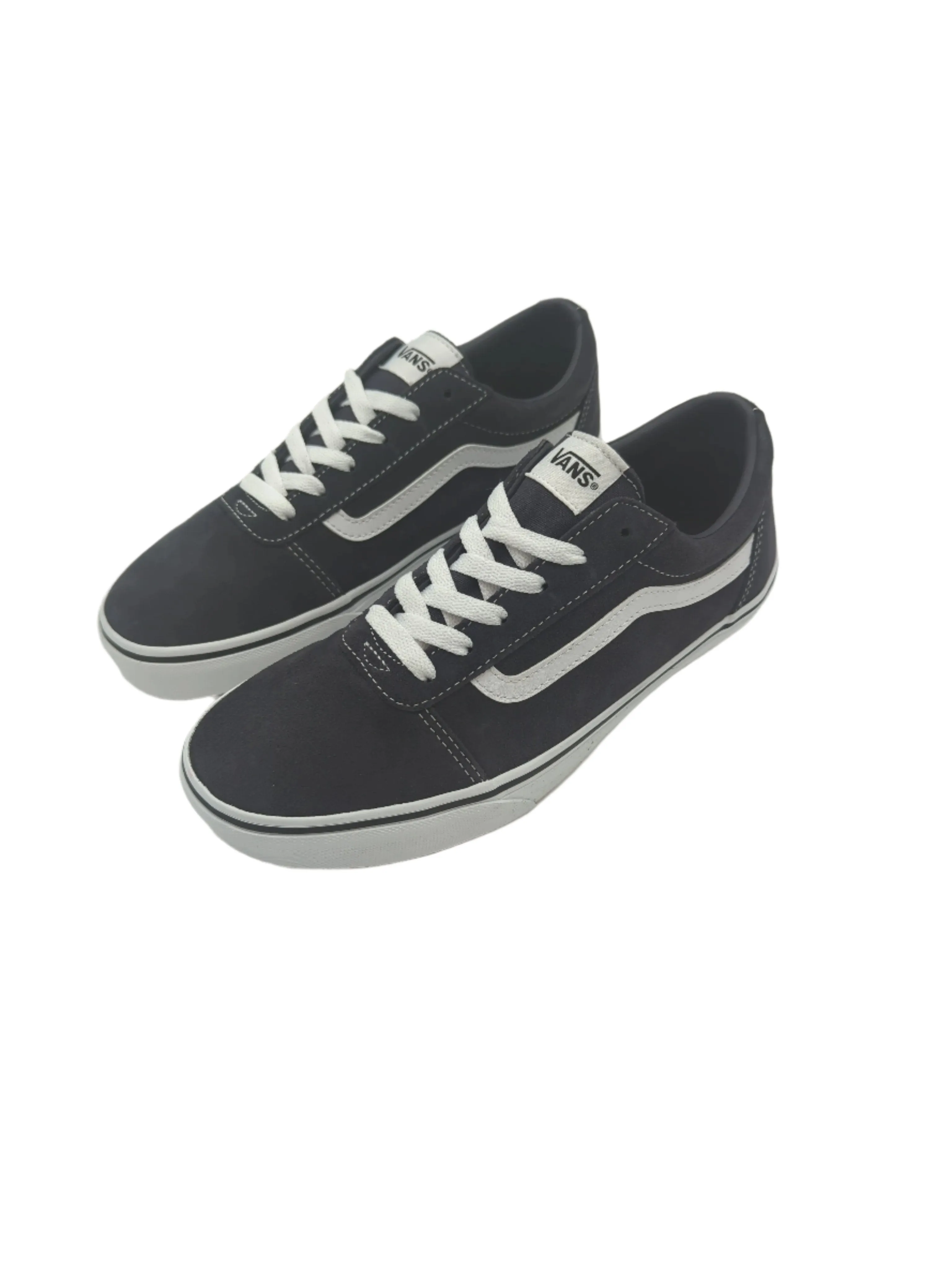 Boys Ward Suede Dark Grey Sneaker