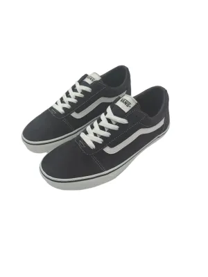 Boys Ward Suede Dark Grey Sneaker