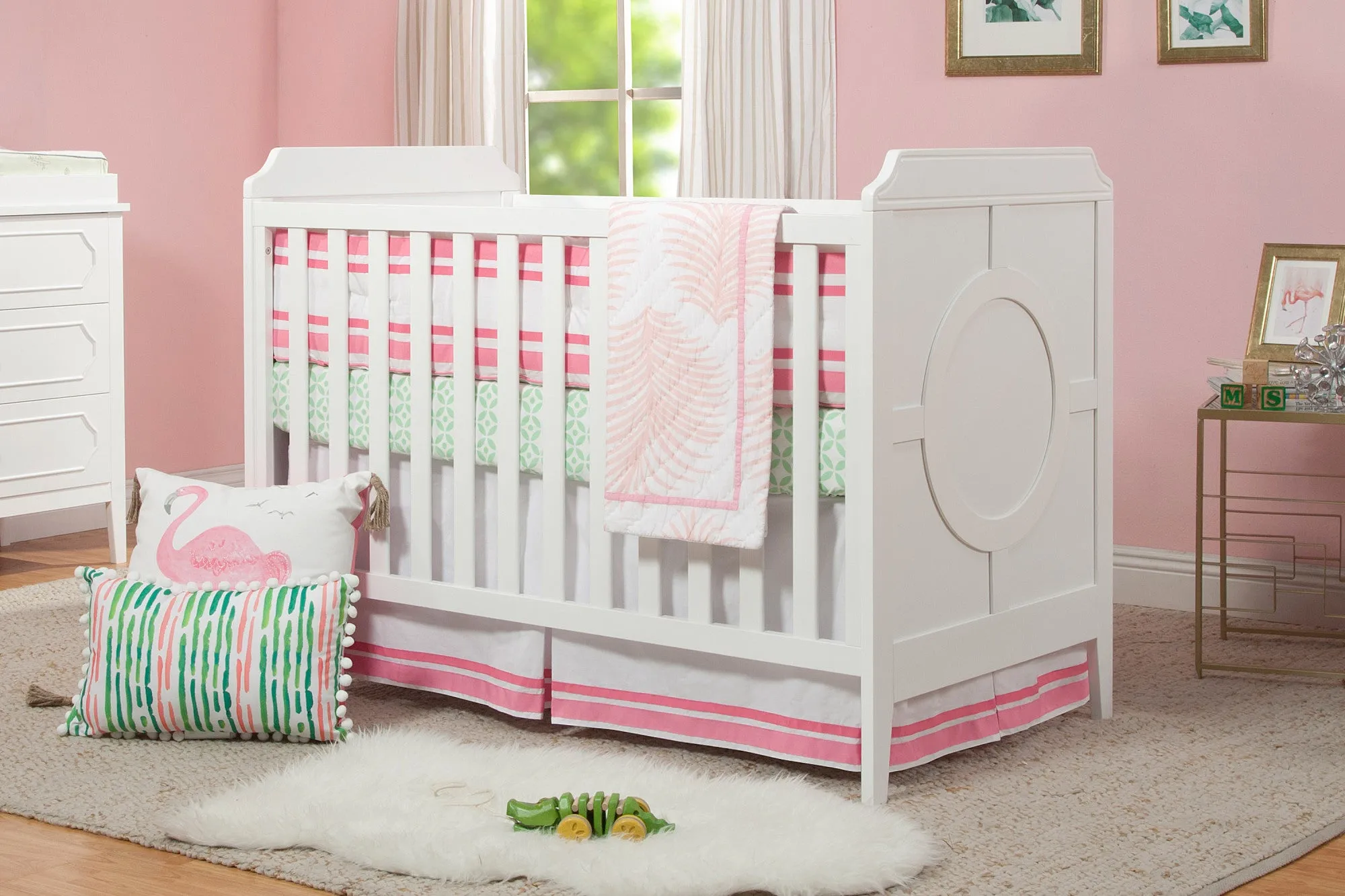 Bundle: DaVinci Baby Poppy Regency 3-in-1 Convertible Crib with Toddler Bed Conversion Kit