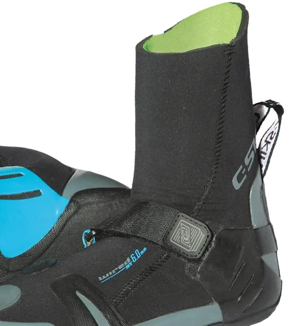 C Skins Wired 6mm Split Toe Wetsuit Boots - Black Green