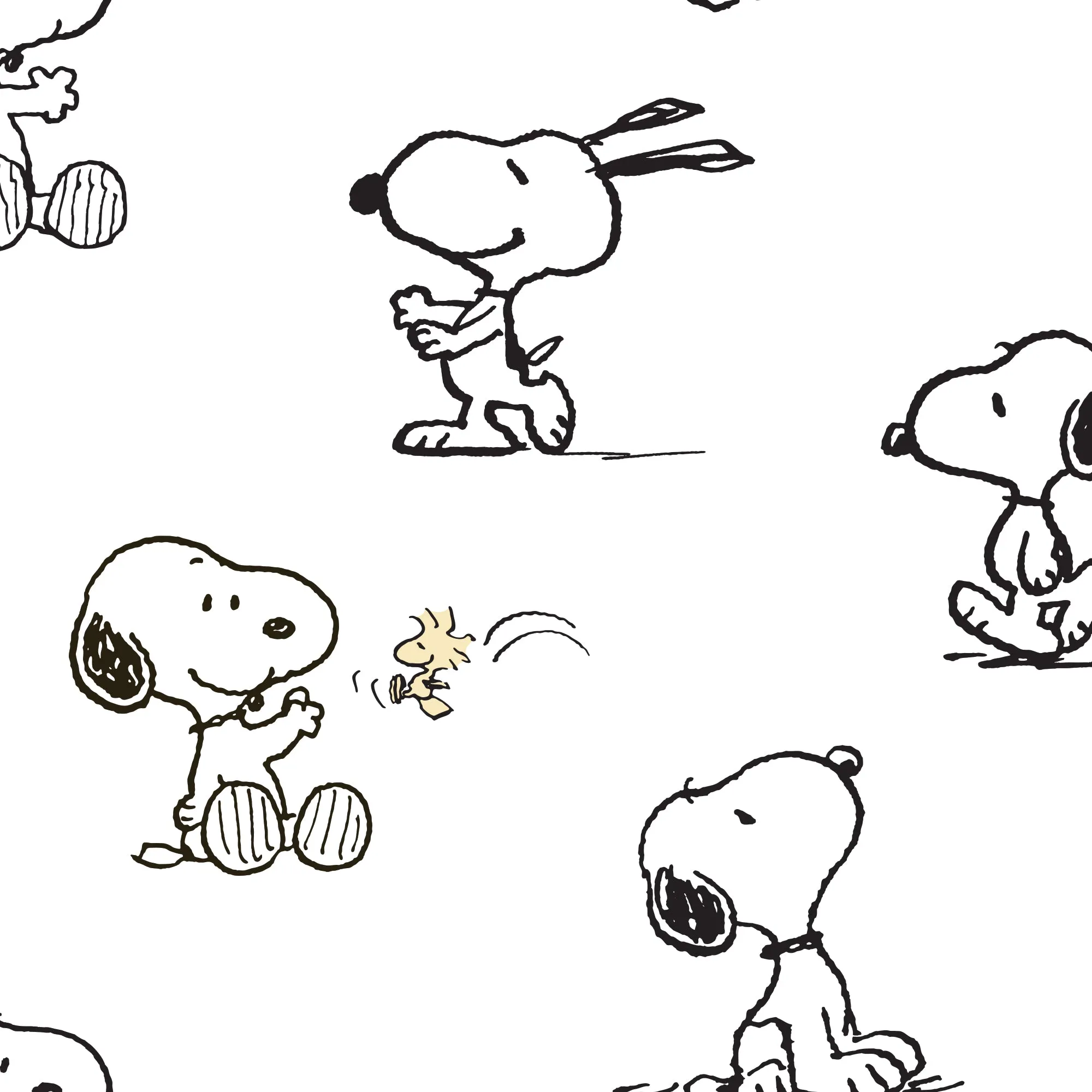 Classic Snoopy Fitted Crib Sheet