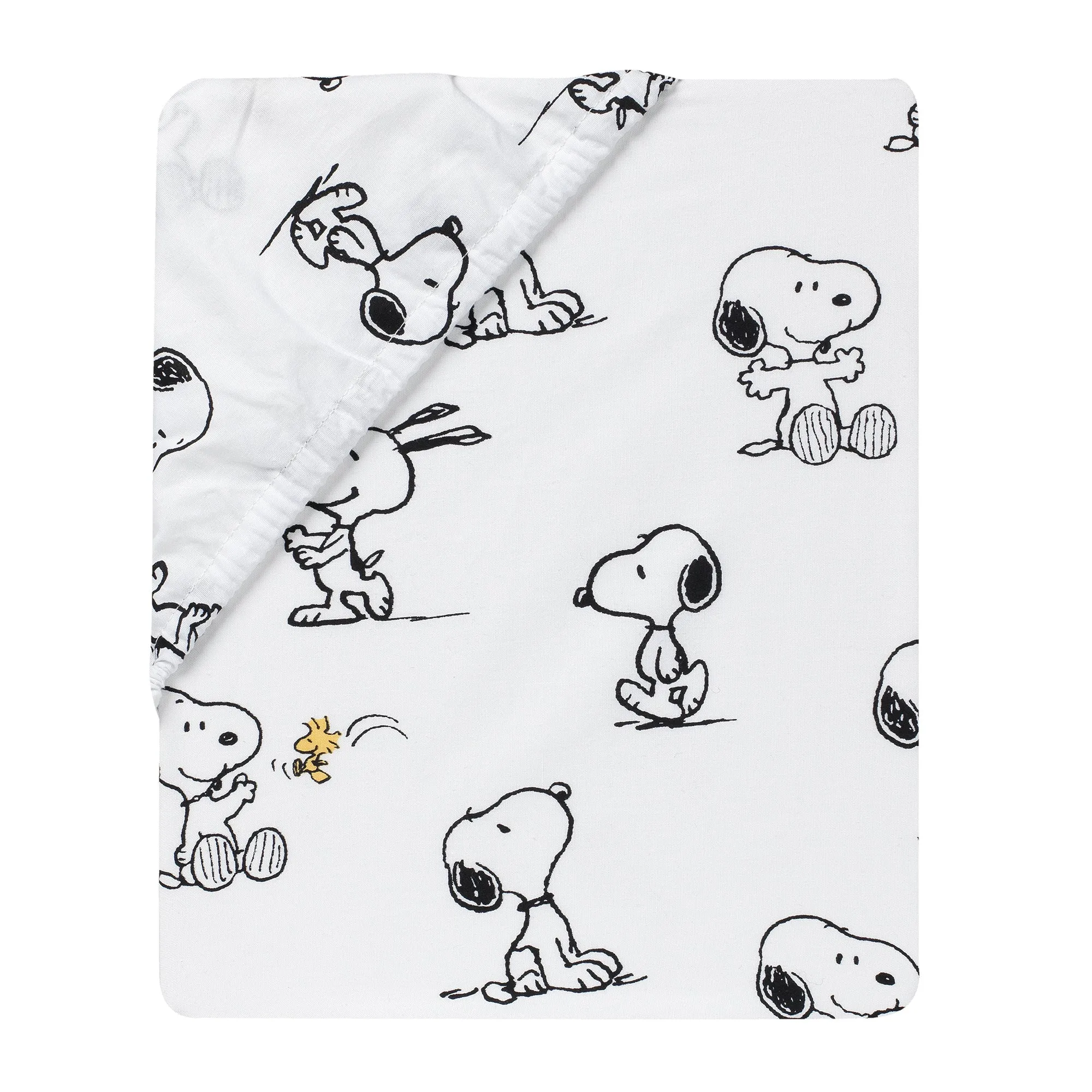 Classic Snoopy Fitted Crib Sheet