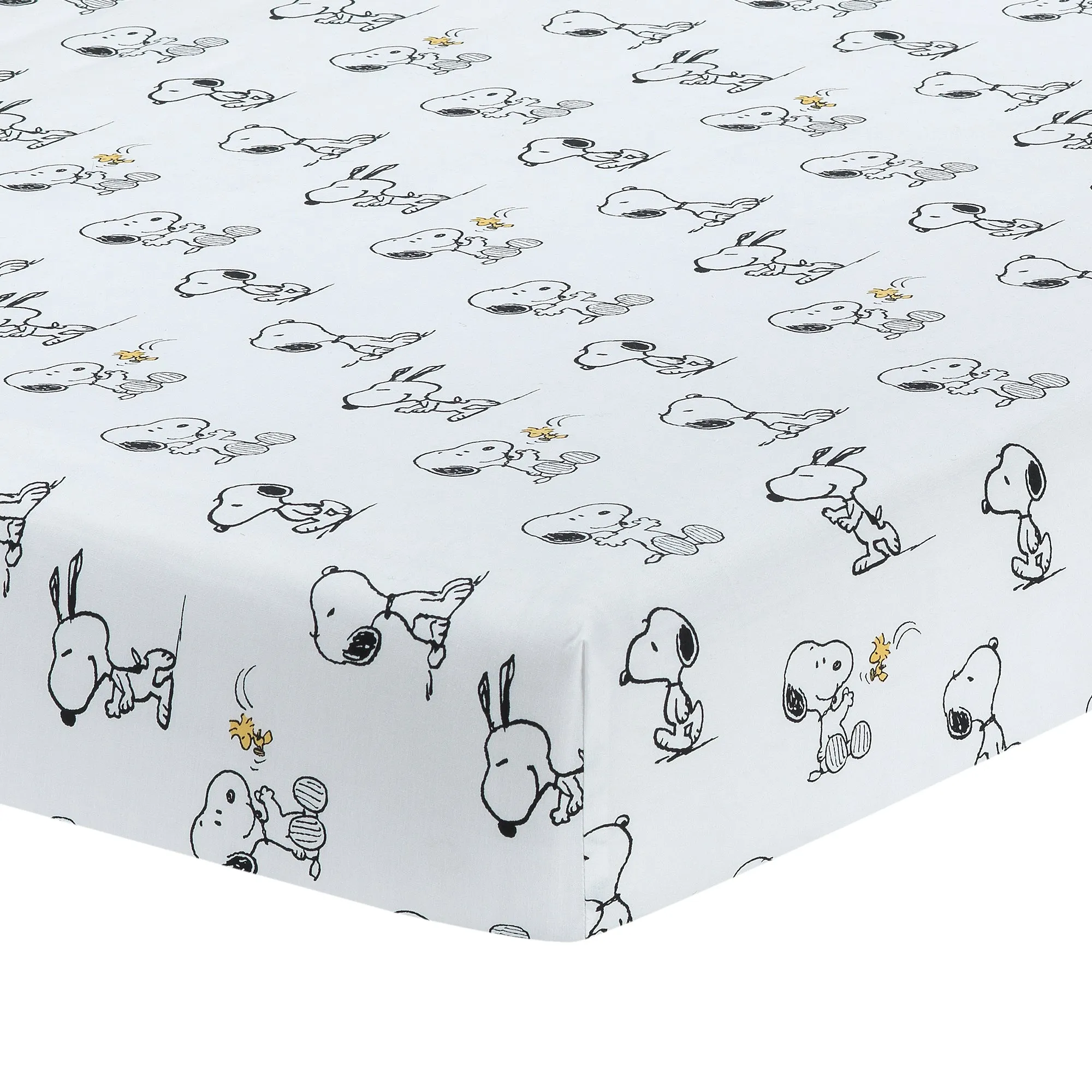 Classic Snoopy Fitted Crib Sheet