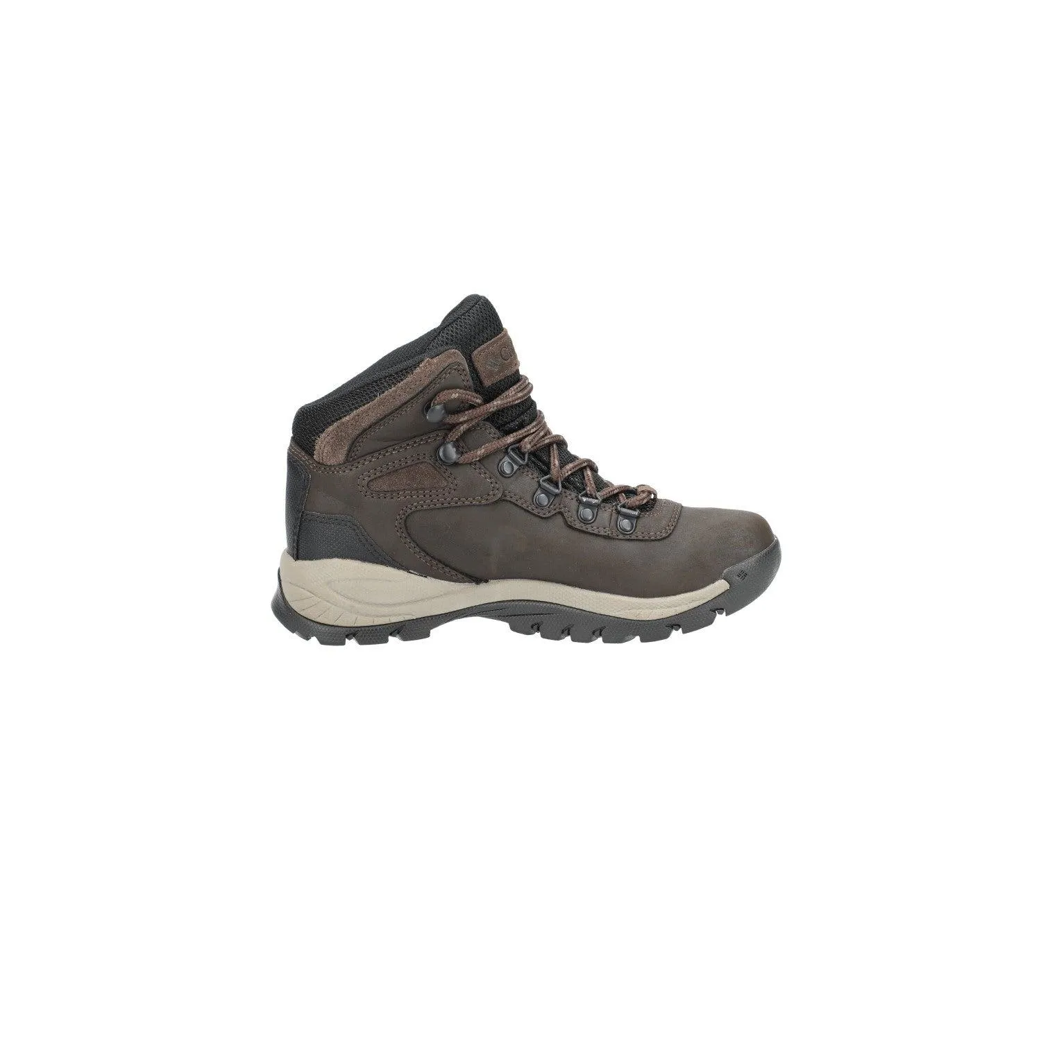 Columbia Newton Ridge Plus Hiking Boots Sport Shoes Leather Brown Colour For Women