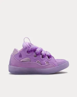 Curb Leather Lilac Low Top Sneakers