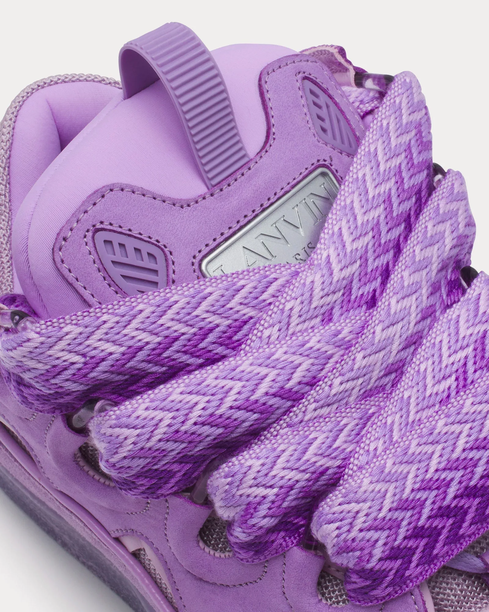 Curb Leather Lilac Low Top Sneakers