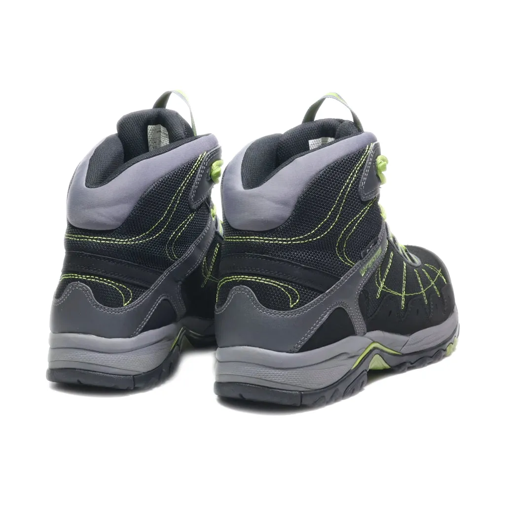 Dachstein Hiking Boots Leather Black Colour For Men