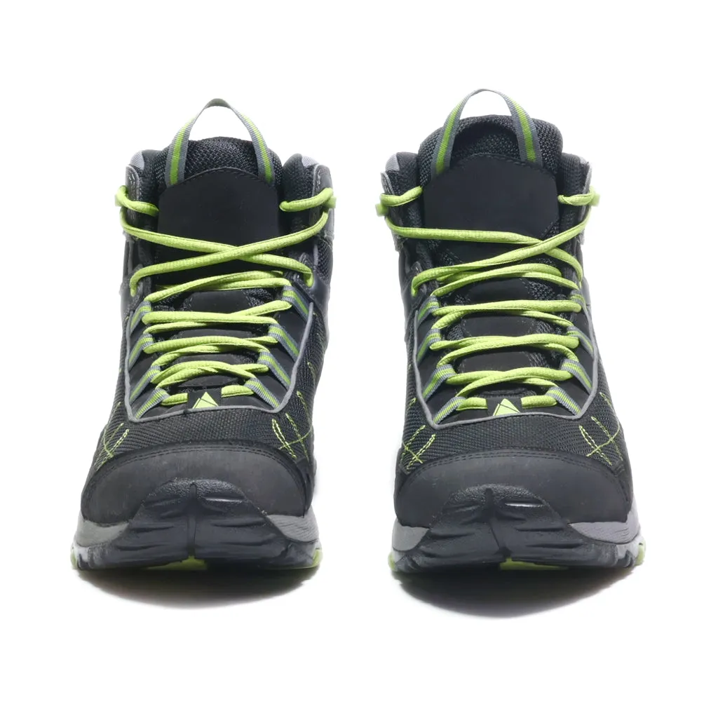 Dachstein Hiking Boots Leather Black Colour For Men