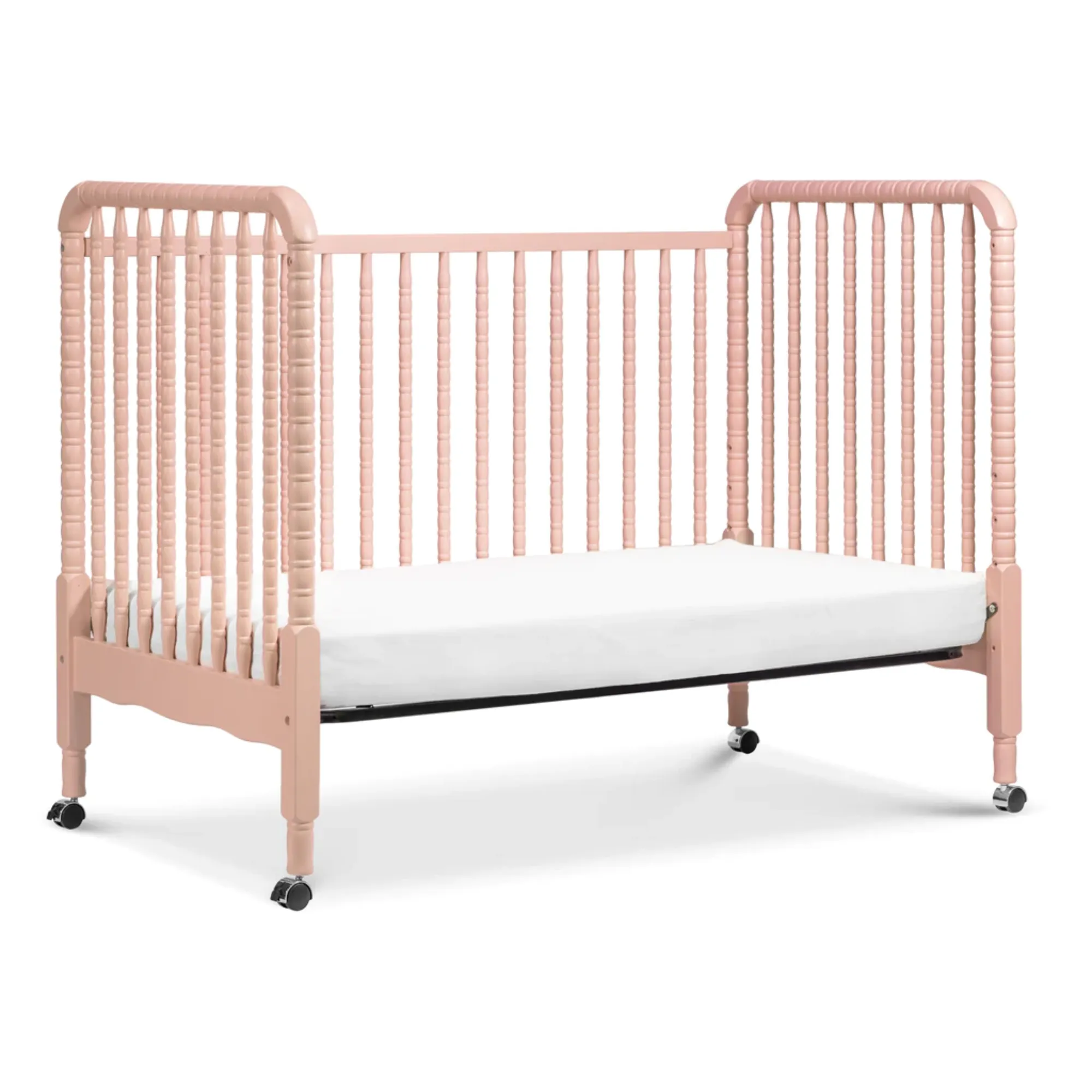 DAVINCI Jenny Lind 3-in-1 Convertible Crib - Blush Pink