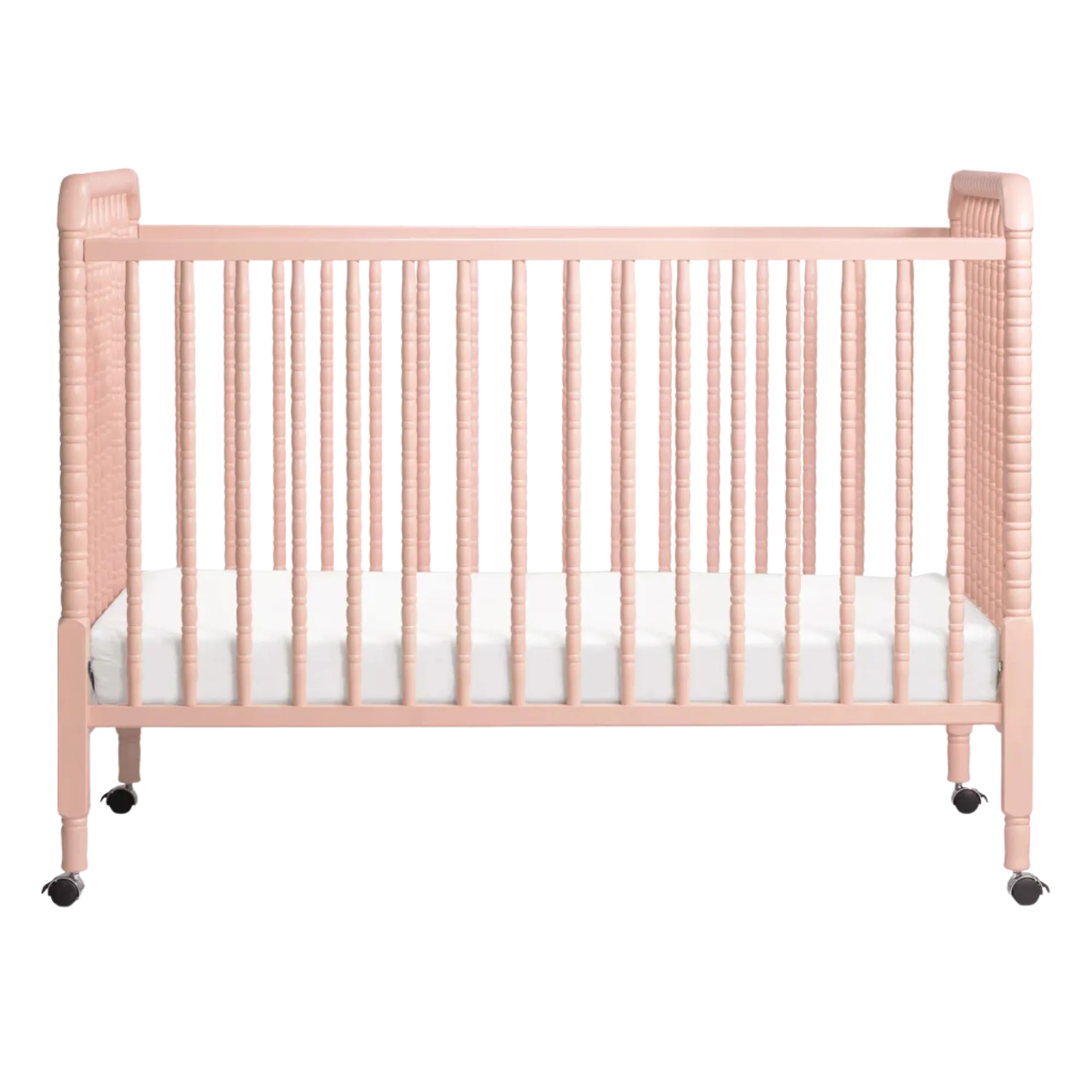 DAVINCI Jenny Lind 3-in-1 Convertible Crib - Blush Pink