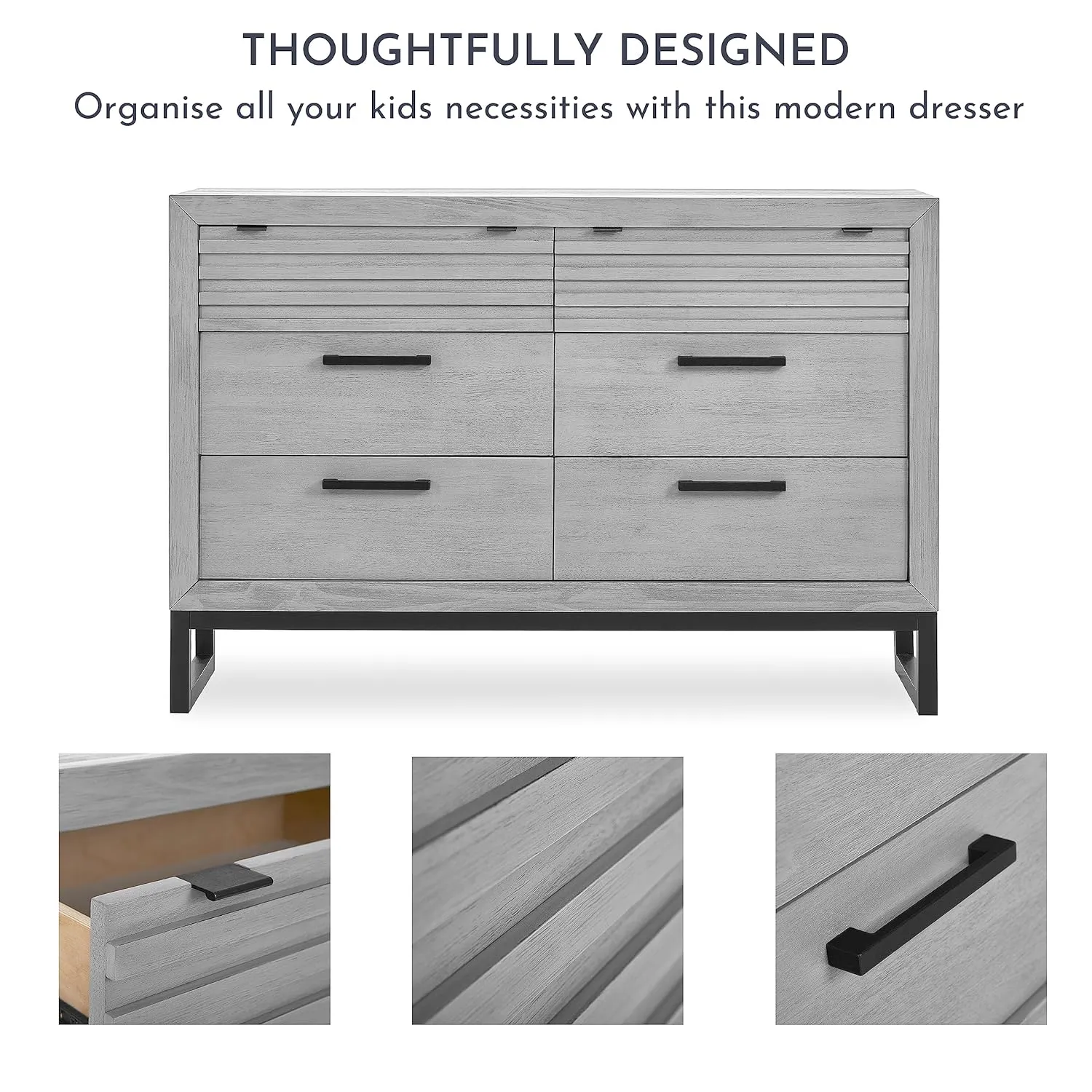 Dream On Me Evolur Kyoto Nursery Double Dresser
