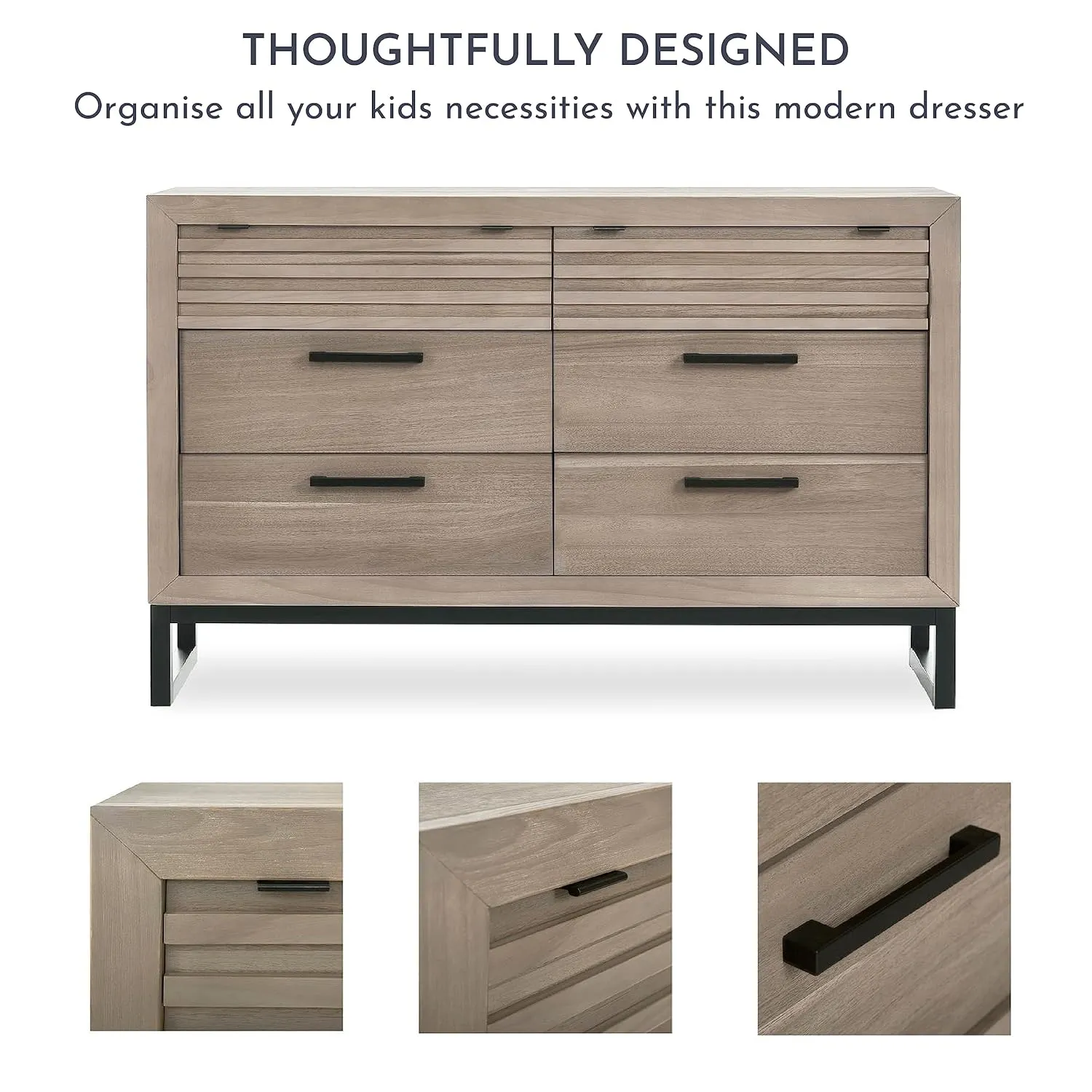 Dream On Me Evolur Kyoto Nursery Double Dresser