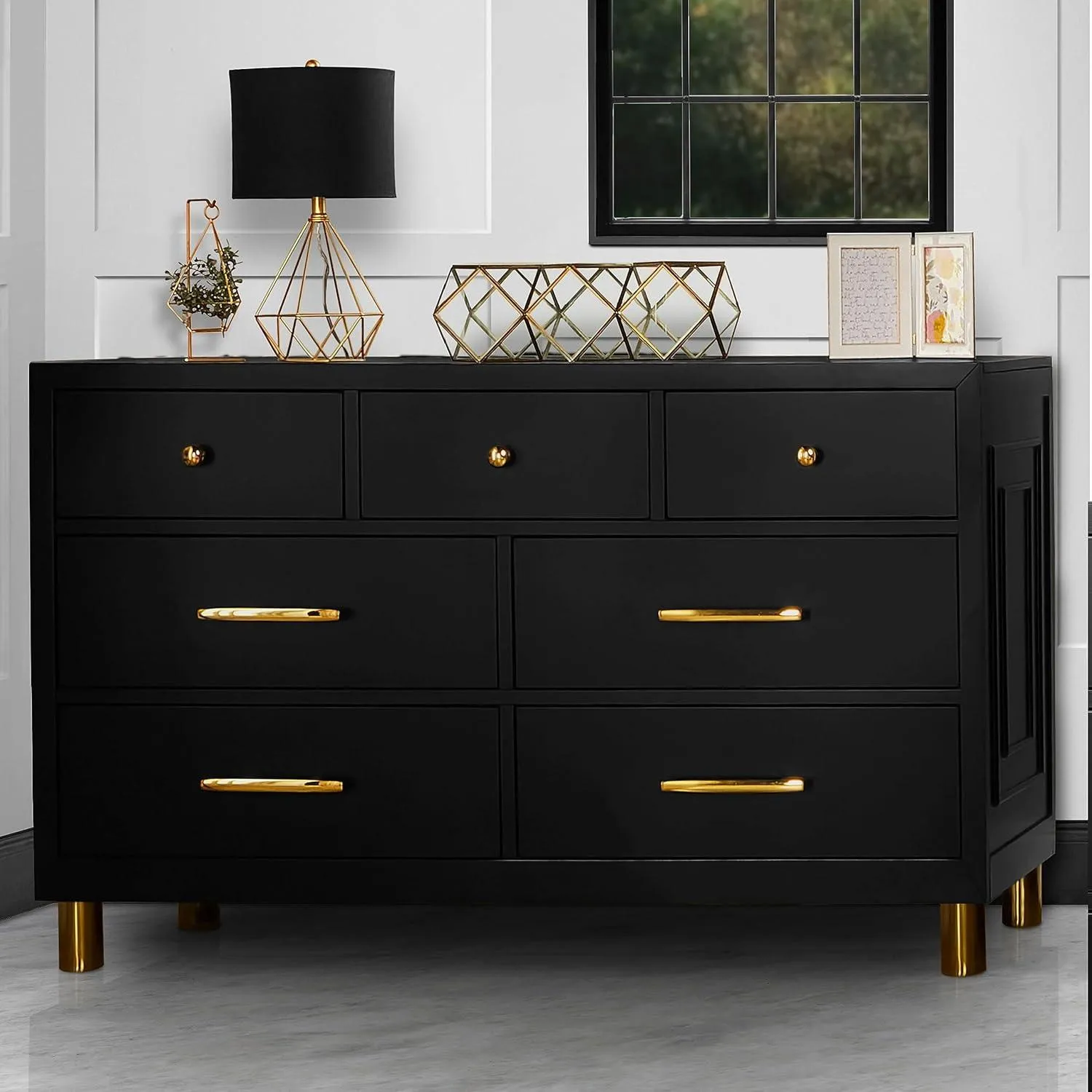 Dream On Me Evolur Loft Art Déco Double Nursery Dresser