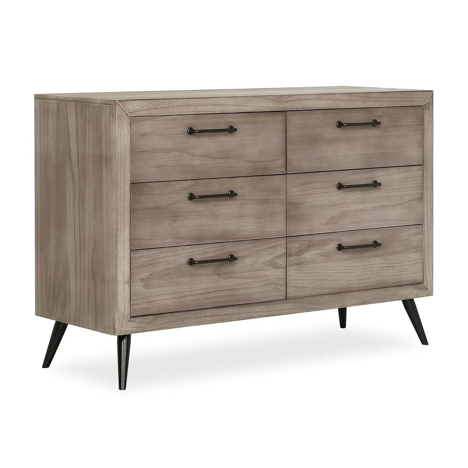 Dream On Me Evolur Stilnovo Mid Century Nursery Double Dresser