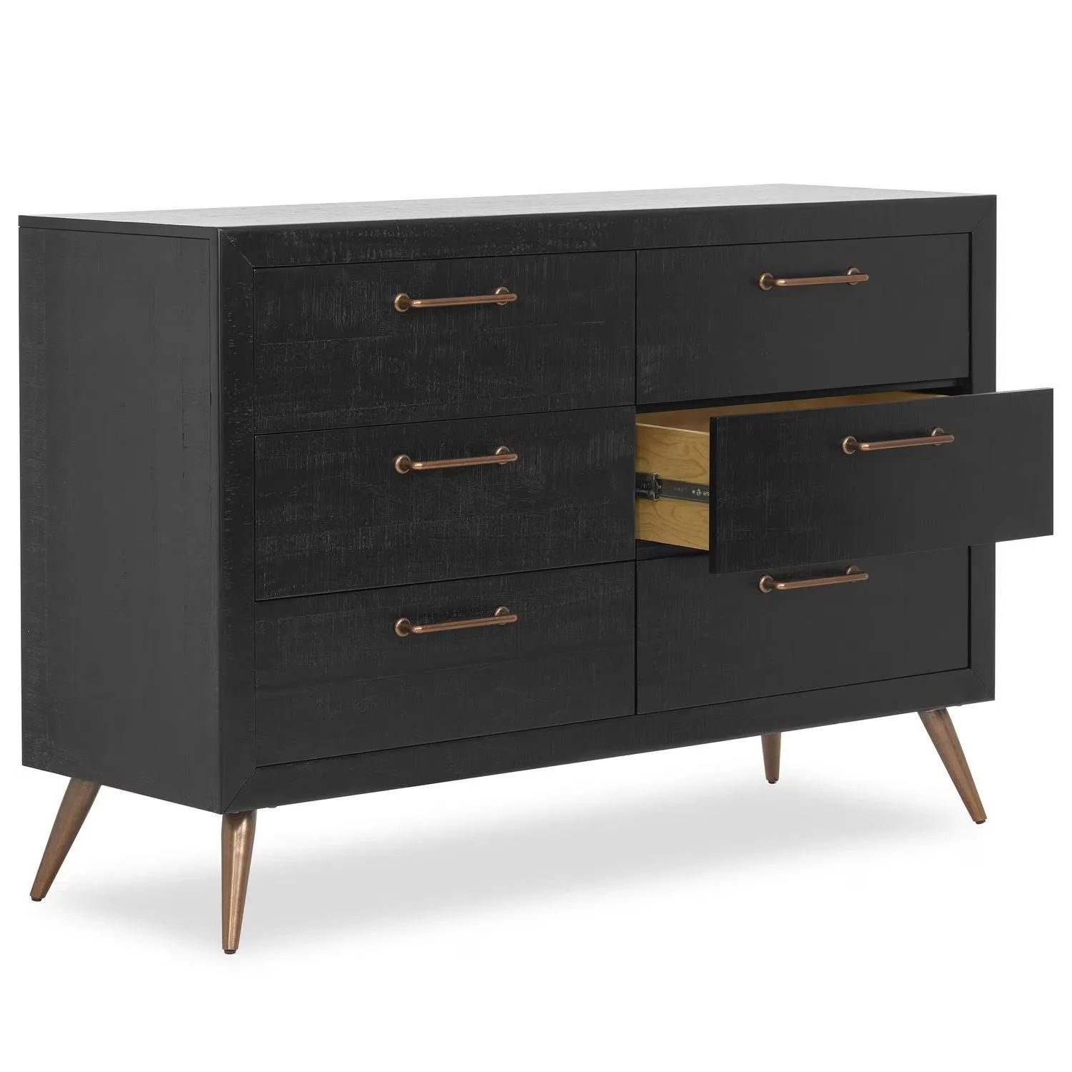 Dream On Me Evolur Stilnovo Mid Century Nursery Double Dresser