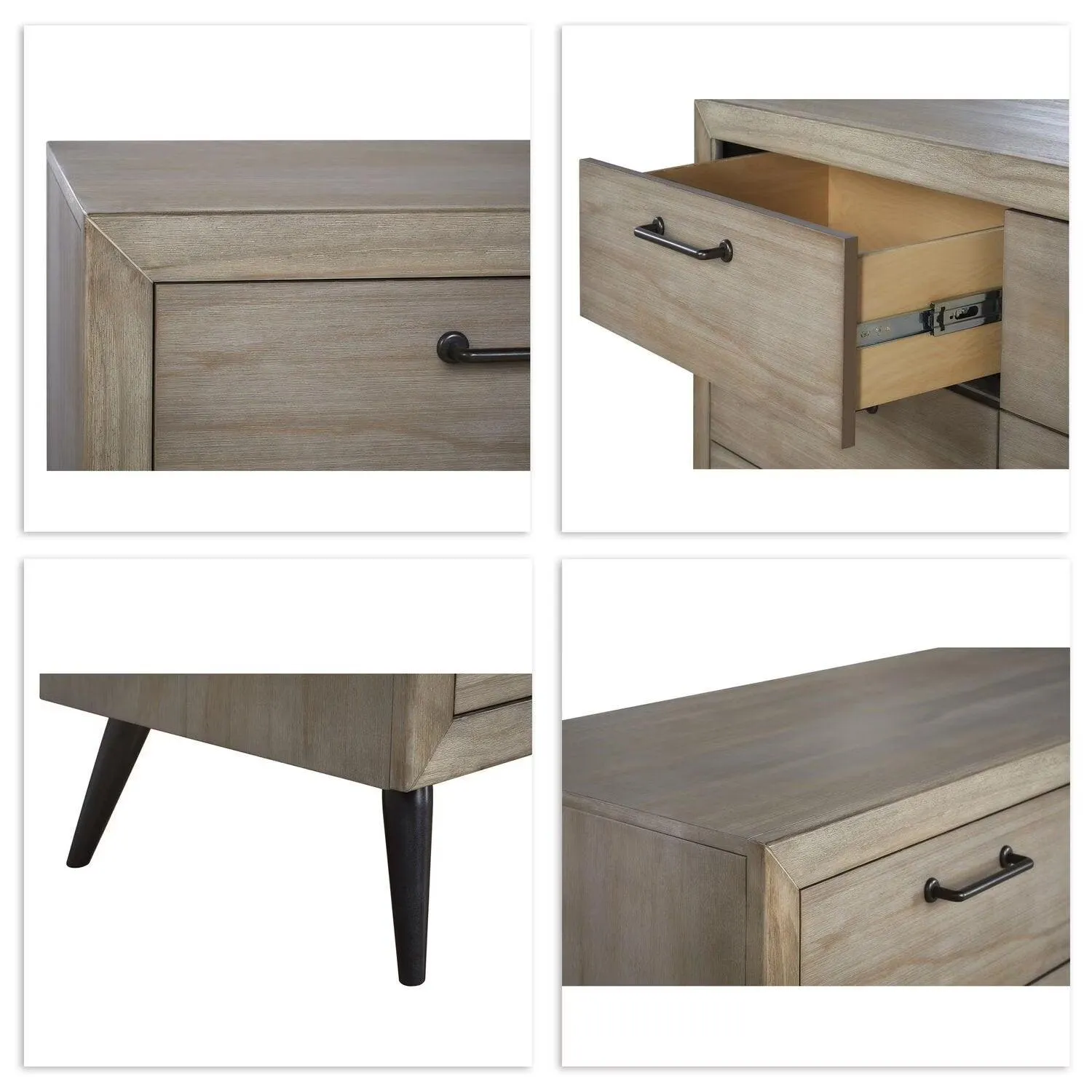 Dream On Me Evolur Stilnovo Mid Century Nursery Double Dresser
