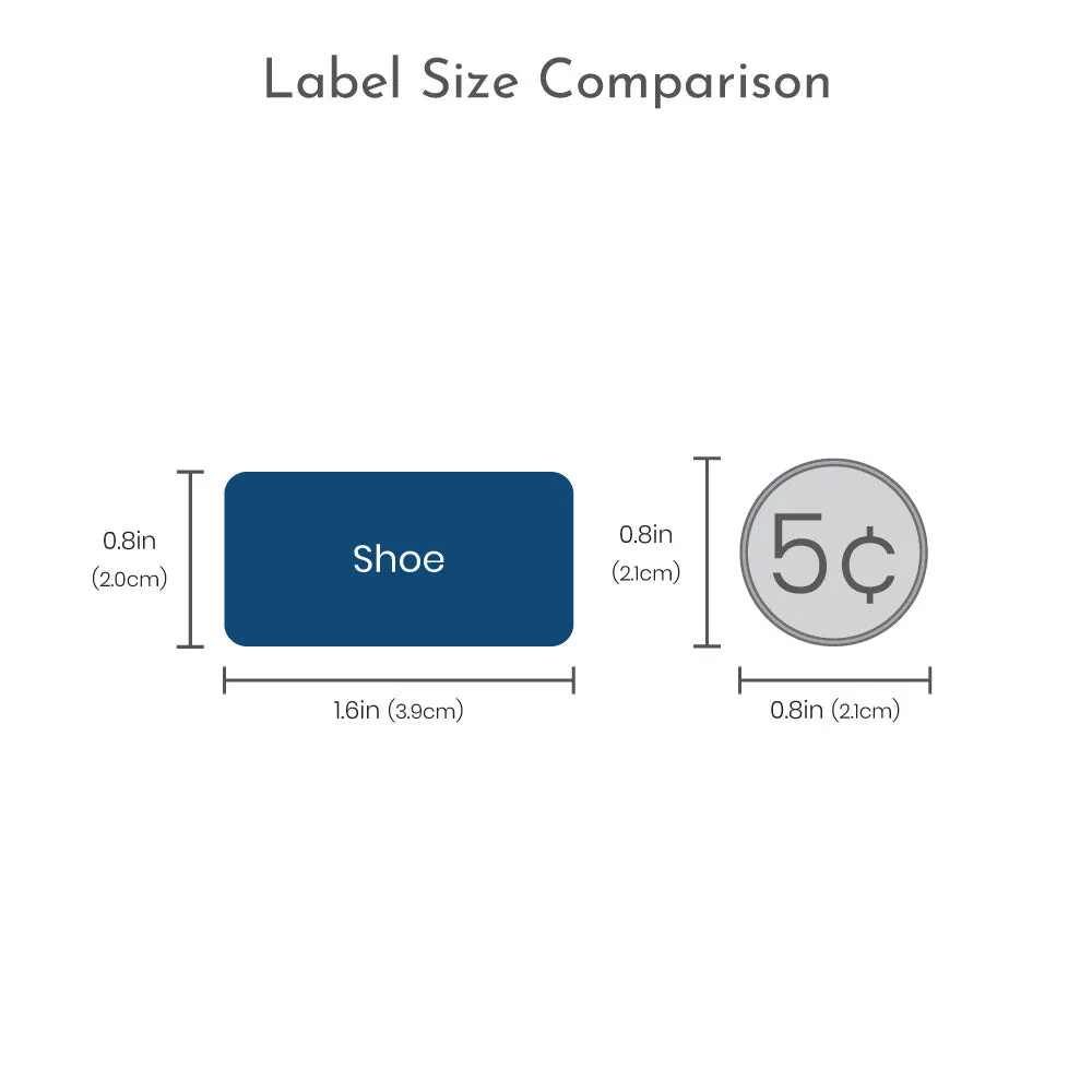 Elephant Shoe Labels