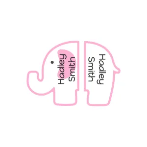 Elephant Shoe Labels