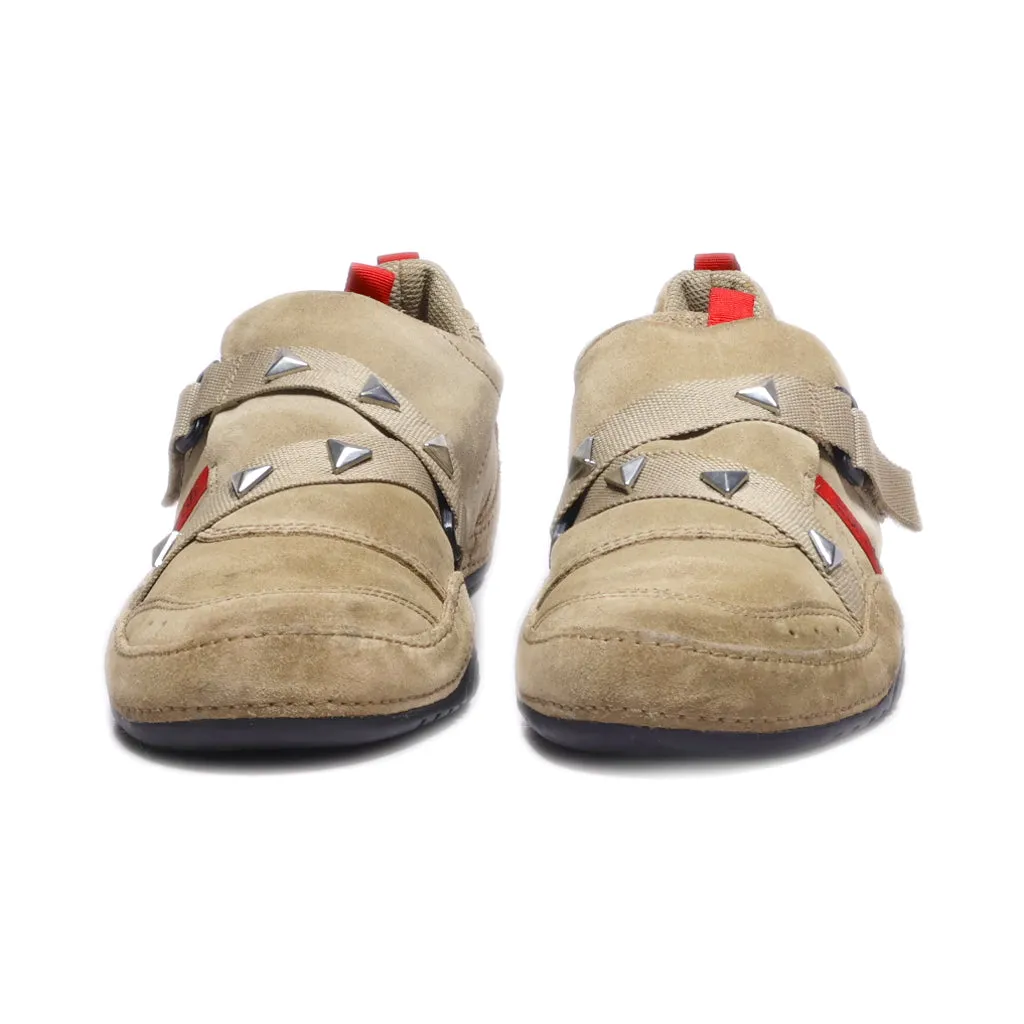 Esprit Low-Top Sneakers Suede Brown Colour For Women