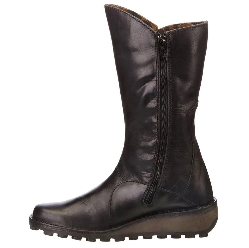 Fly London Mes Black Womens Boots - UK 7