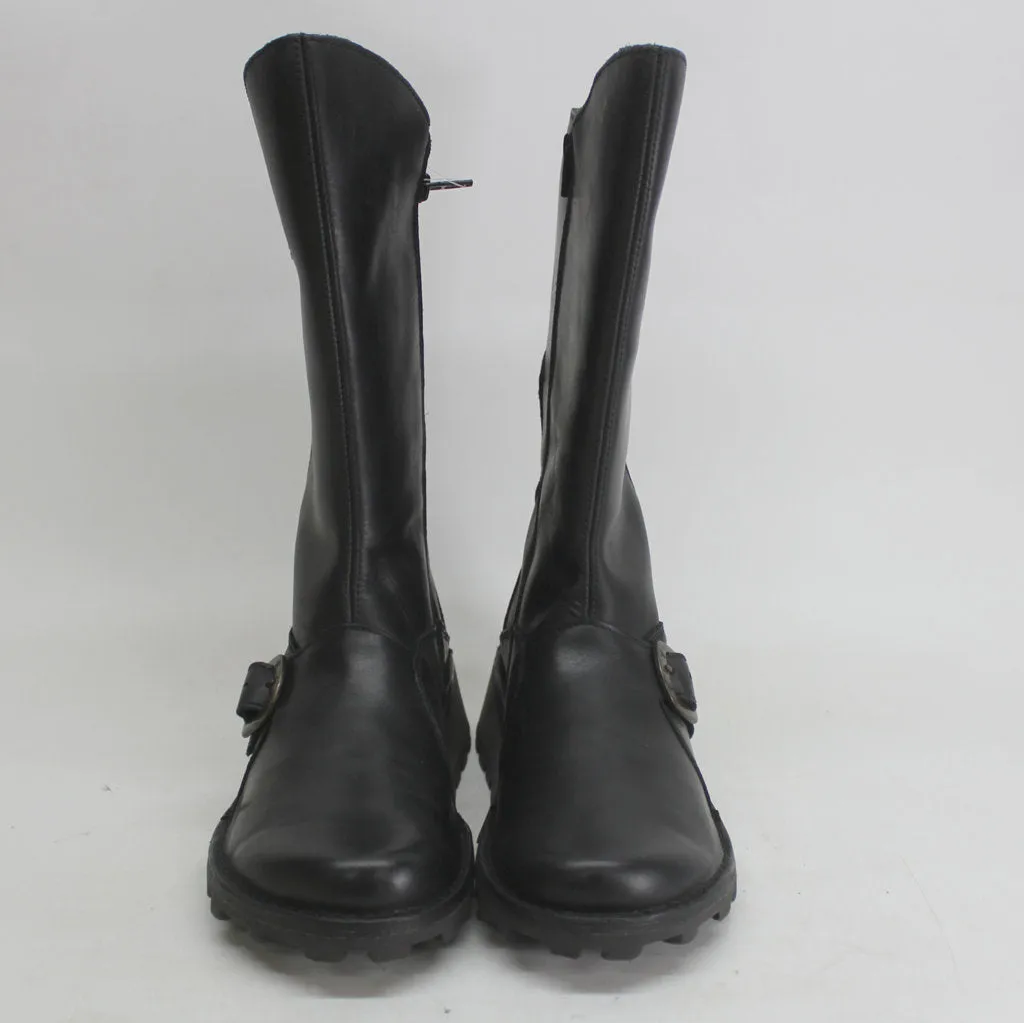 Fly London Mes Black Womens Boots - UK 7