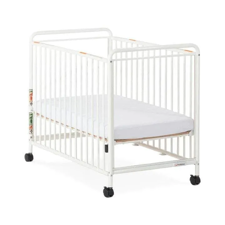 Foundations Chelsea™ Steel Child Care Crib (non-folding) -  Clearview