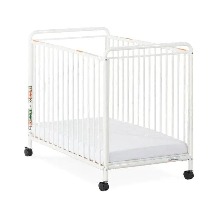 Foundations Chelsea™ Steel Child Care Crib (non-folding) -  Clearview