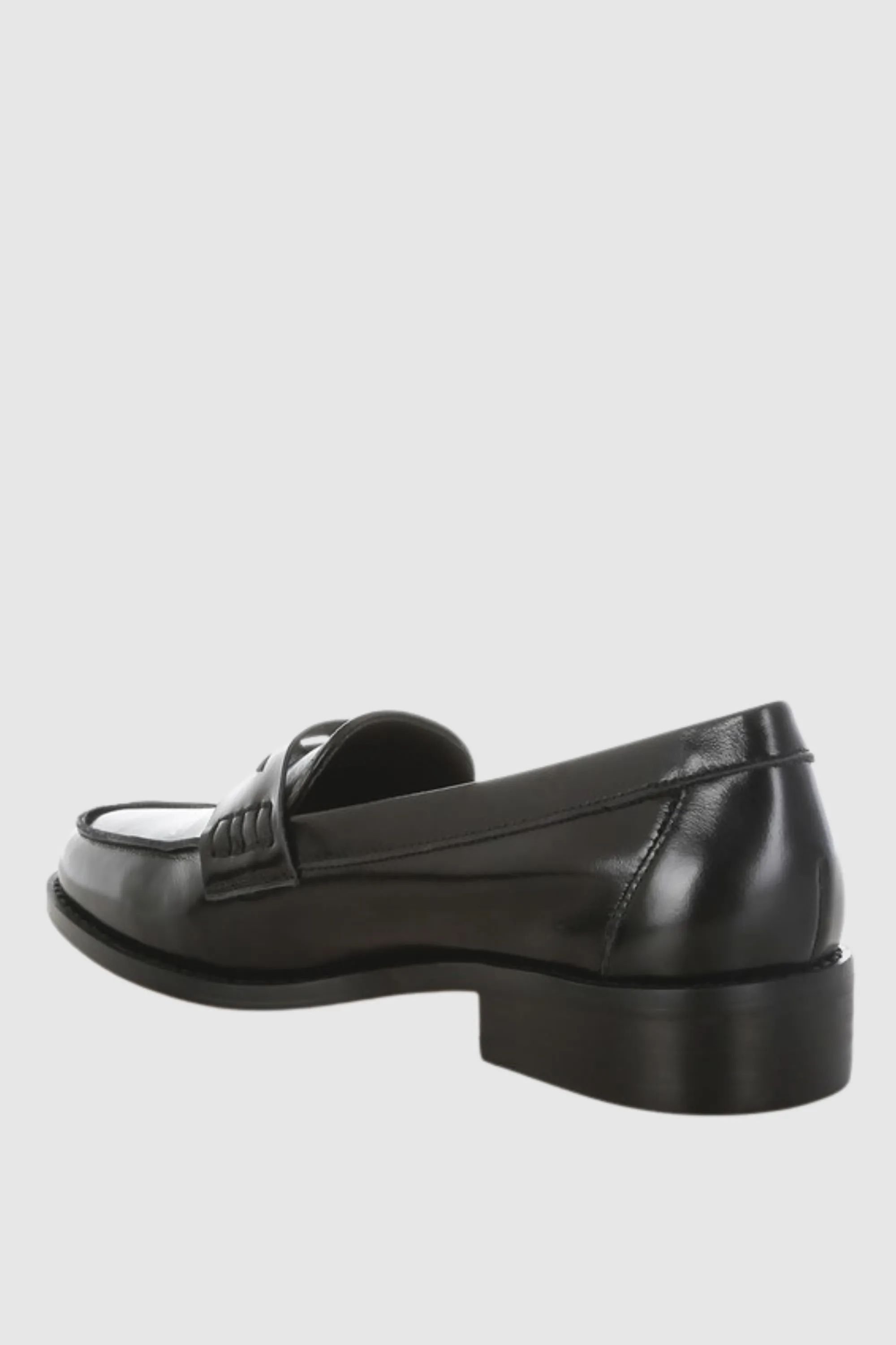 Genuine Leather Penny Strap Loafers