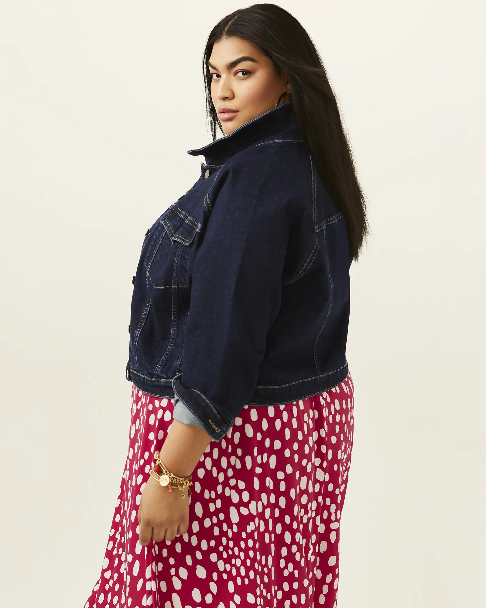 Grace Denim Jacket | Dark Wash