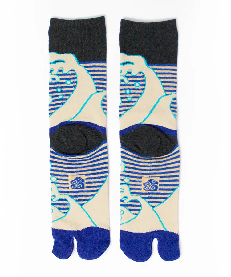 Great Wave Tabi Socks / High Quality Geta Socks